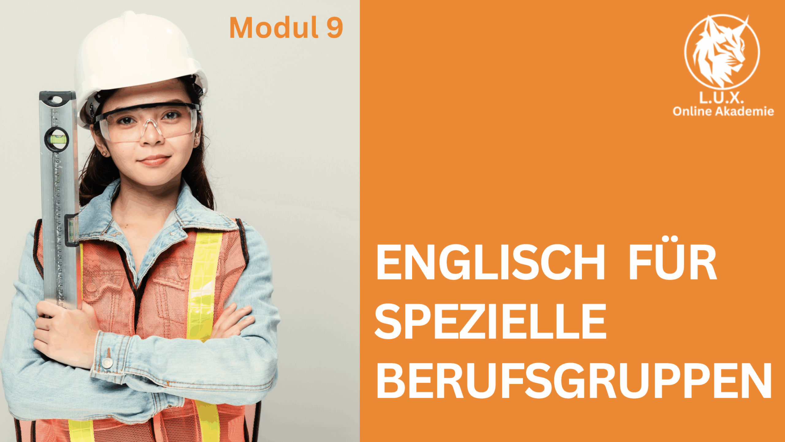 Modul 9: Englisch für spezielle Berufsgruppen